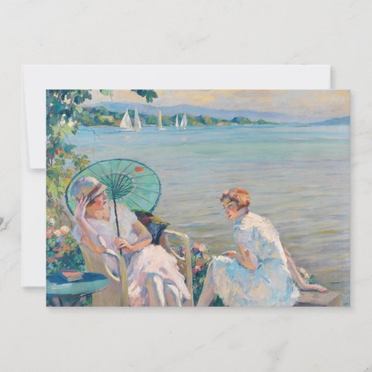 Sommernachmittag am See | Edward Cucuel (Vorderseite)