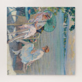 Sommernachmittag am See | Edward Cucuel Puzzle (Horizontal)