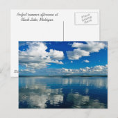Sommernachmittag am See Postkarte (Vorne/Hinten)