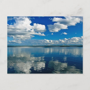 Sommernachmittag am See Postkarte