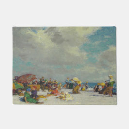 Sommernachmittag am Strand (von E.H. Potthast) Fußmatte