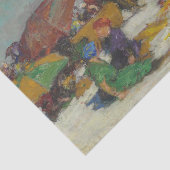 Sommernachmittag am Strand (von E.H. Potthast) Seidenpapier (Detail)