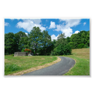 Sommernachmittag im Crow Wood Park Fotodruck
