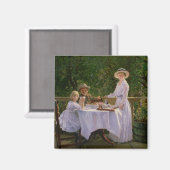 Sommernachmittagstee Magnet (Vorderseite/Rückseite)