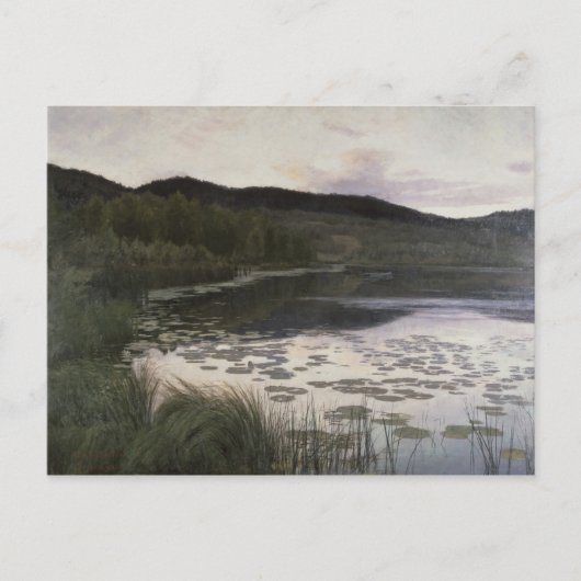 Sommernacht 1886 postkarte (Vorderseite)