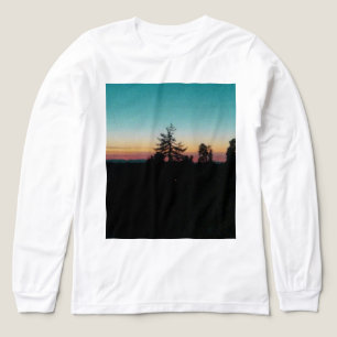 Sommernacht im Pazifischen Nordwesten Tri-Blend Shirt