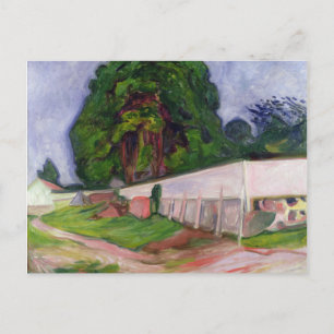 Sommernacht in Asgardstrand Postkarte