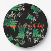 Sommernacht Pappteller (Vorderseite)