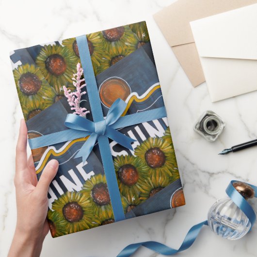 Sommernächte Gemälde von Alfred Fox Geschenkpapier (Schenken)