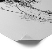 Sommernachtposter Poster (Ecke)