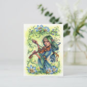 Sommernachtsbrenner Postkarte (Stehend Vorderseite)