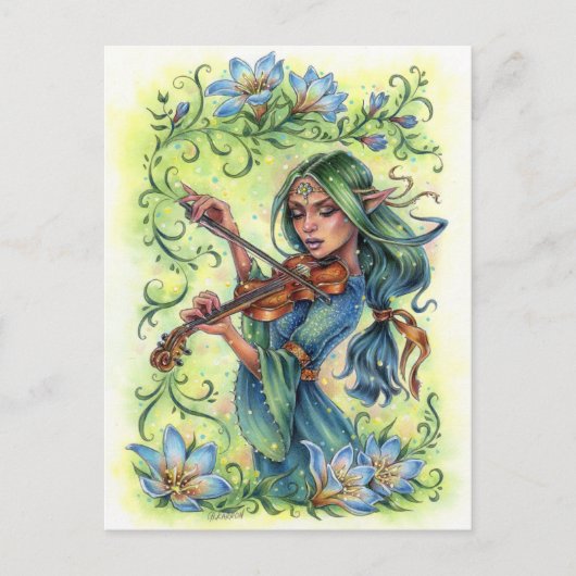 Sommernachtsbrenner Postkarte (Vorderseite)