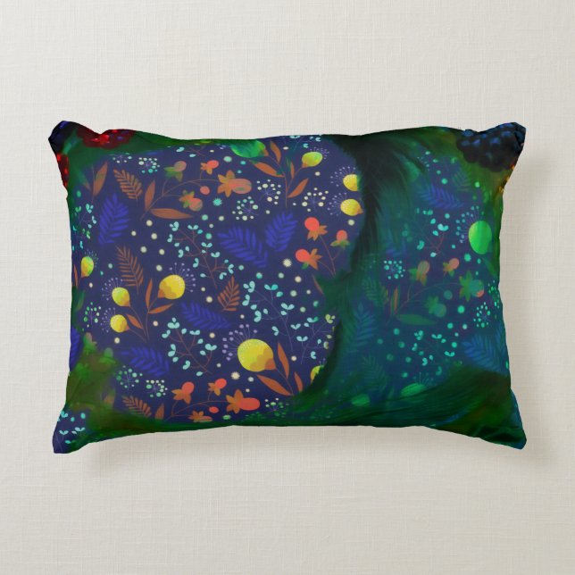 Sommernachtsgärtnerkollektion Dekokissen (Vorderseite)