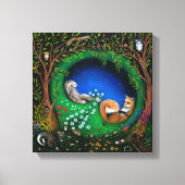 Sommernachtstraum Leinwanddruck (Vorderseite)