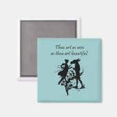 Sommernachtstraum Magnet (Vorderseite/Rückseite)