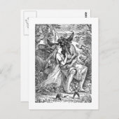 Sommernachtstraum Postkarte (Vorne/Hinten)