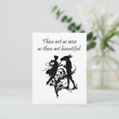 Sommernachtstraum Postkarte (Stehend Vorderseite)