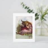 Sommernachtstraum Postkarte (Stehend Vorderseite)