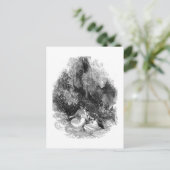 Sommernachtstraum Postkarte (Stehend Vorderseite)