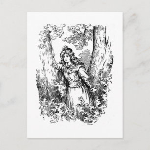 Sommernachtstraum Postkarte