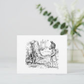 Sommernachtstraum Postkarte (Stehend Vorderseite)