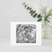 Sommernachtstraum Postkarte (Stehend Vorderseite)