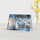 Sommernachtstraum, William Blake Karte (Gelbe Blume)