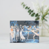 Sommernachtstraum, William Blake Postkarte (Stehend Vorderseite)