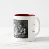 Sommernachtstraum Zweifarbige Tasse (VorderseiteRechts)