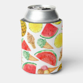Sommernahrung: Wassermelone Eiscreme Dosenkühler (Kanne Rückseite)
