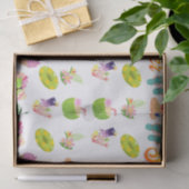 Sommernahtlos mit Coconut-Muster Seidenpapier (Geschenk)