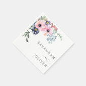 Sommername oder Monogram Napkins Serviette (Ecke)