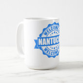 Sommernantucket- Massachusetts Kaffeetasse (Vorderseite Links)