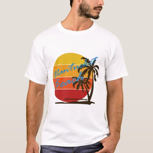 Sommernantucket- Massachusetts T-Shirt (Vorderseite)