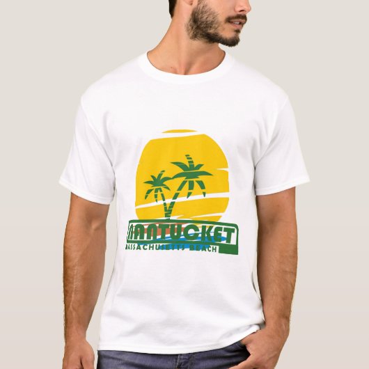 Sommernantucket- Massachusetts T-Shirt (Vorderseite)
