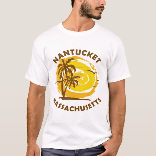 Sommernantucket- Massachusetts T-Shirt (Vorderseite)