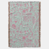 Sommerniedliches Blumenmuster Decke (Vorderseite Vertikal)