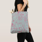 Sommerniedliches Blumenmuster Tasche (Von Nahem)