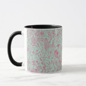 Sommerniedliches Blumenmuster Tasse (Links)