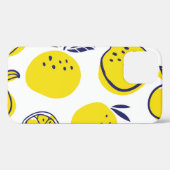 Sommerorangen: Stilvolles Fruchtmuster. Case-Mate iPhone Hülle (Rückseite (Horizontal))