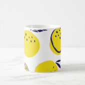 Sommerorangen: Stilvolles Fruchtmuster. Kaffeetasse (Mittel)