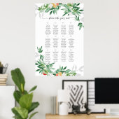 Sommerorchard-Sitzplan Poster (Heimbüro)