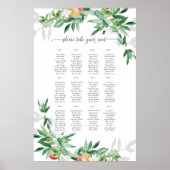 Sommerorchard-Sitzplan Poster (Vorne)