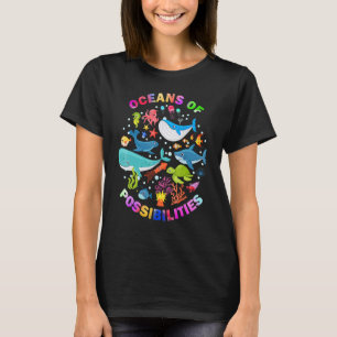 Sommerozeane mit Möglichkeiten Seeteufel T-Shirt