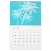 Sommerpalmen Aqua Kalender (Mär 2026)