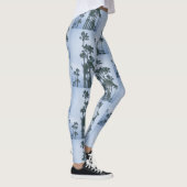 Sommerpalmen Leggings (Rechts)