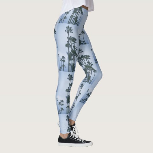 Sommerpalmen Leggings (Rechts)