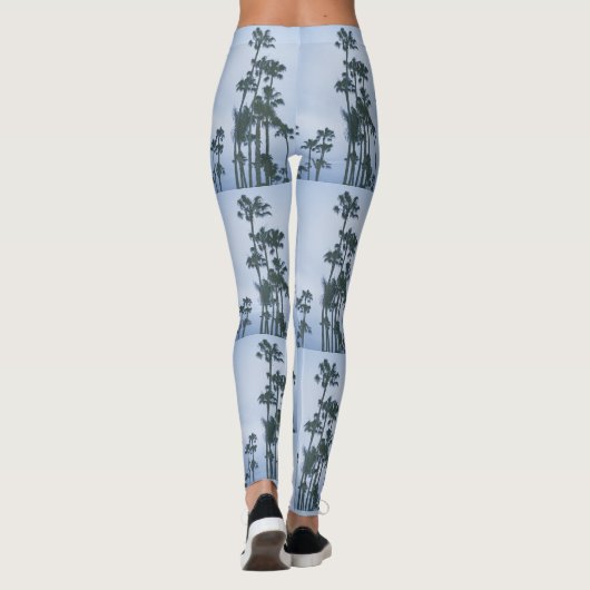Sommerpalmen Leggings (Rückseite)