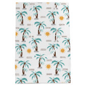 Sommerpalmen pastellblau mittlere geschenktüte (Rückseite)