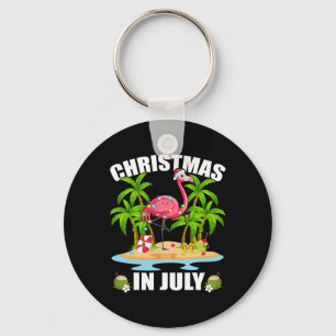 Sommerpalmenbaum-Beleuchtung Flamingo Weihnachten Schlüsselanhänger